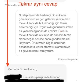 Hepsiburada Ürünümü Otomatik Olarak İptal Etti!