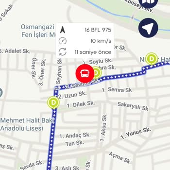 BURULAŞ B1 Otobüslerin Güzergahlarında Uymaması