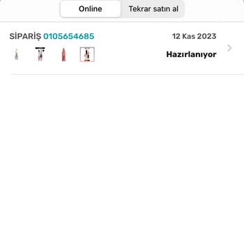 Watsons 2 Haftadır Kargolanmayan Ürünler
