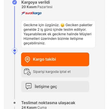 Sürat Kargo, Günlerdir Teslim Edilemeyen Gönderi