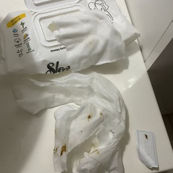 Sleepy Islak Mendilde Kötü Lekeler