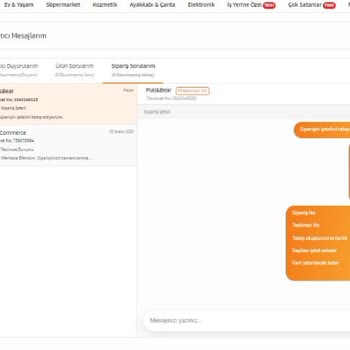 Trendyol Pull & Bear Mağazasından Verdiğim Siparişimi İptal Edemiyorum