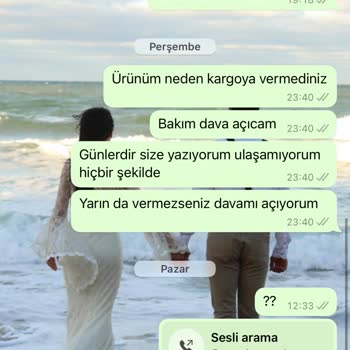 Bakgiy.com Ürünüm Gönderilmedi, İletişim Kurulamıyor!