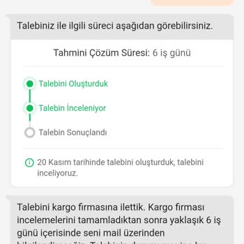 Trendyol Dan Gelmeyen Kargo