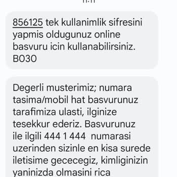 Türk Telekom GSM Numara Taşıma Sistemi Ve Çağrı Merkezi Sorunu