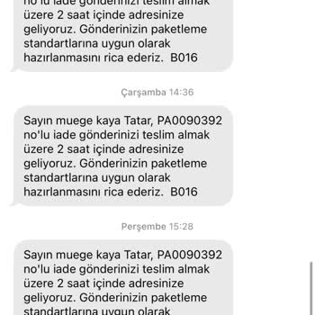 Amazon Ürünü İade Almaması