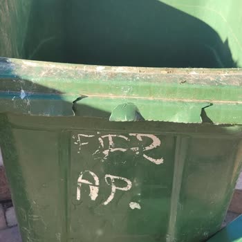 Talas Belediyesi Çöp Kovası Değişim Talep Ediyoruz