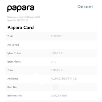 Sigortam.net Kartımdan Ücret Tahsil Edilmesine Rağmen Poliçem Yok