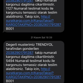 Sürat Kargo 10 Gündür Kargomu Teslim Etmiyor