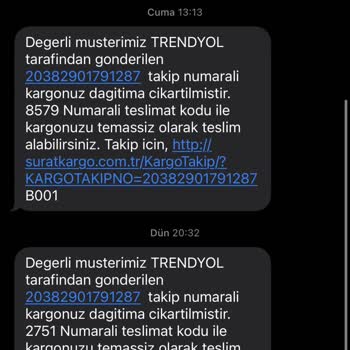 Sürat Kargo 10 Gündür Kargomu Teslim Etmiyor