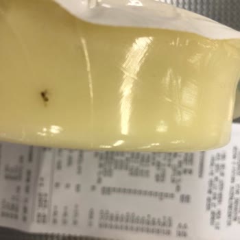 İçim Kaşar Peynir Paketi İçerisindeki Sinek