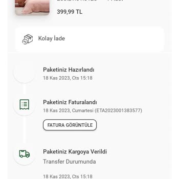 Karaca Home Ürünümü Hala Kargoya Vermemiş