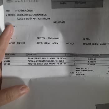 Hilal Mağazaları Ankastre Set