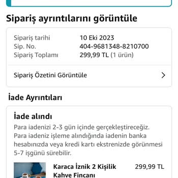 Amazon Bir Aydan Fazla Geçmesine Rağmen Para İadesi Yapmıyor