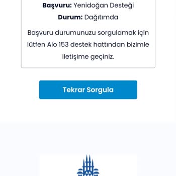 İBB - İstanbul Büyükşehir Belediyesi Yenidoğan Yardımı Alamadım!