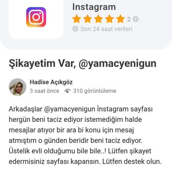 Guncelsikayetlerimiz.com Adıma Asılsız Suçlama