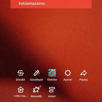 TikTok Canlı Yayın Banı