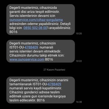 Ouno Servis Cihazı Bozuk Gönderdi!