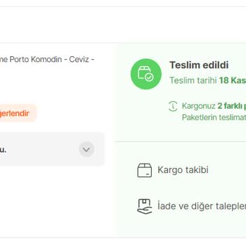 Hepsiburada Siparişim Teslim Edilmedi!