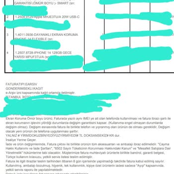 Teknosa Ekran Koruyucu Pişmanlığı.