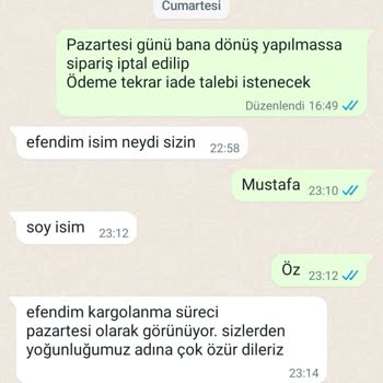 Lastiksa Geciken Lastik Siparişi Ve Bilgi Karmaşası