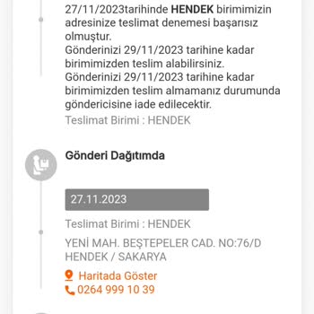 MNG Kargo'nun Ürün Teslimatını Yapmaması