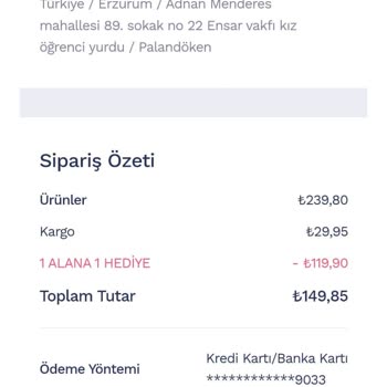 Penti İnternet Sitesinden Aldığım Ürünün Hala Elime Ulaşmaması