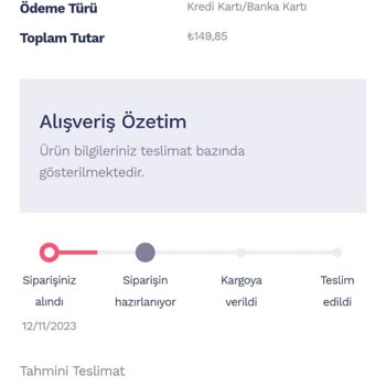 Penti İnternet Sitesinden Aldığım Ürünün Hala Elime Ulaşmaması