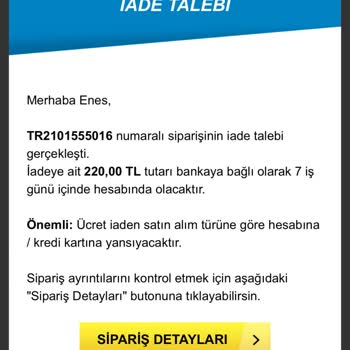 Decathlon'un Kendi Kendine İptali