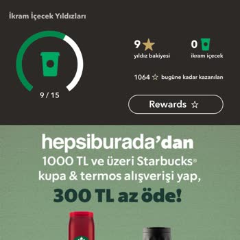 Starbucks Coffee Mobil Uygulaması Mil Düşmesine Rağmen Yıldız Yüklenmiyor!