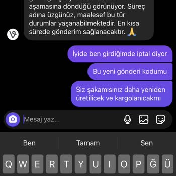 Vivense Teslim Edilmeyen Koltuk