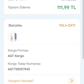 AGT Kurye (aynigunteslim.com) Siparişim Nerede? 2 Haftadır Bekliyorum!