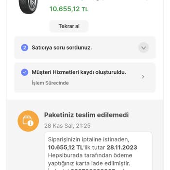 PerformanceLastik Hepsiburada - Performance Lastik - MNG Kargo