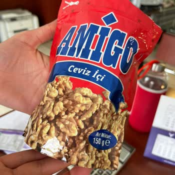 Şok Market Amigo Ceviz İçi Kurtlanmış