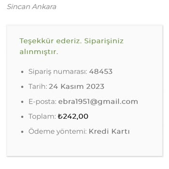 Demet Market Marketten Sipariş Edilen Ürün Ve Ödemeye İlişkin Sorunlar