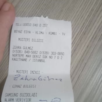 Samsung Buzdolabı Ve Teknik Ekibinin İşbilmezliği