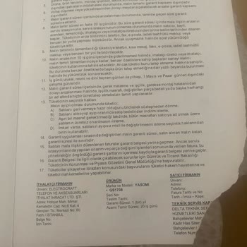 PttAVM Workas Market Çalışmayan Ürün
