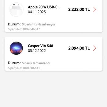 Apple İade Ürünün İptali