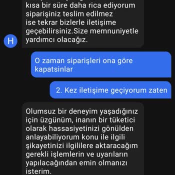 Getir Yemek Ve Köfteci Yusuf Sipariş Sorunu