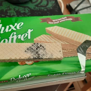 Ülker Gofret Paketinden Çıkan Garip Gofret