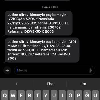 A101 Dyson V15 İyzico Amazon Param Çekildi