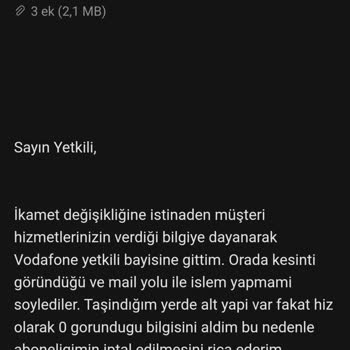 Vodafone Net Vodafone Nakil Sürecinde Yaşanan Haksız Ücretlendirme Çilesi