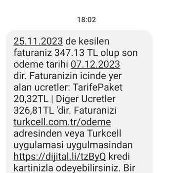 Turkcell Operatör Değiştirme Cezası.