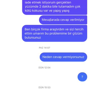 Evvahe Doğal Hayal Kırıklığına Uğradım: İletişim Ve Ürün Sorunu