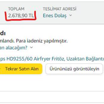 Amazon'un Ürün Değişimi Sağlamak Yerine İadeye Zorlaması