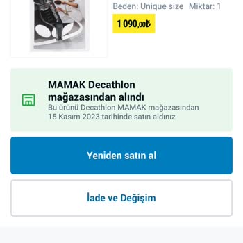 Decathlon Tarafından Kandırıldığımı Düşünüyorum.