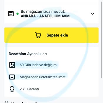 Decathlon Tarafından Kandırıldığımı Düşünüyorum.