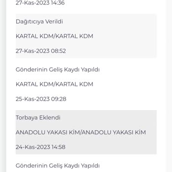PTT Kargo Sorumsuz PTT Kargosu Yüzünden Yaşadığım Mağduriyet
