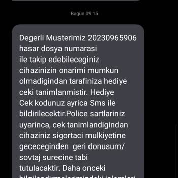 Gulf Sigorta Ekran Kırılması Mağduriyeti