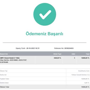 Worldline Fatura Gönderilmemesi. İlgili Ödemeye İlişkin Tarafıma Fatura.